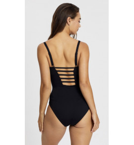 DD Zig Zag Mesh Swimsuit
