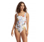 Powder Blue Swimsuit