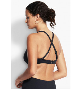 DD Scoop Neck Halter Bikini Top