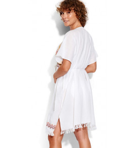 Geo Embroidered Kaftan