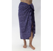 Batik Maori Sarong Purple