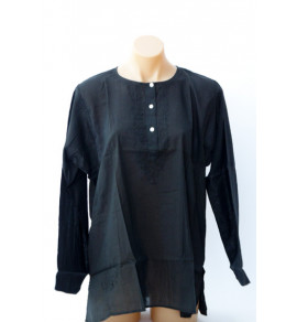 Lucknow Kurta Black