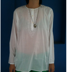 Lucknow Kurta-Wh