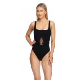 Square Neck Mesh Swimsuit
