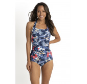 Travel Halter Boyleg Swimsuit