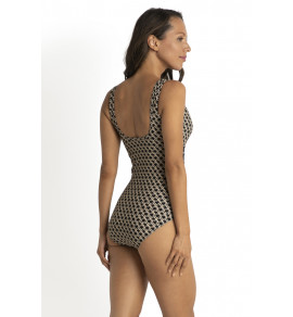 Linx Mesh High Neck Swimsuit