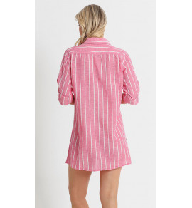 Chains Button Thru Shirt-PK