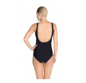 Textured Mesh Tank Swimsuit