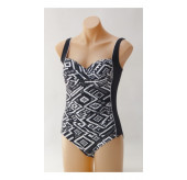 Boho Cross Front D Cup Swimsuit