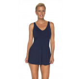 Navy Swimdress Swimsuit