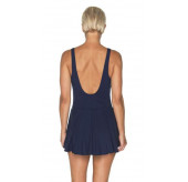 Navy Swimdress Swimsuit