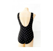 Harlow Mesh Frill Cross Front Swimsuit