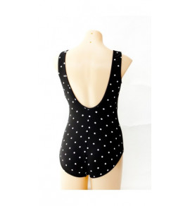 Harlow Mesh Frill Cross Front Swimsuit