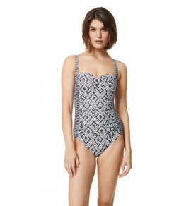Mono Weave D Cup Swimsuit
