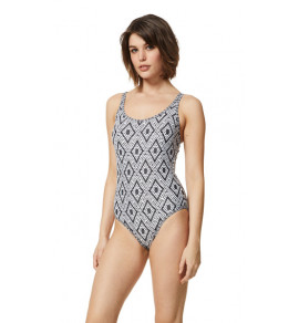 Mono Weave Cami Swimsuit