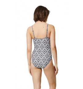 Mono Weave Cami Swimsuit