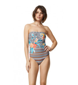 Santorini Bandeau Swimsuit