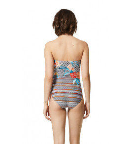 Santorini Bandeau Swimsuit