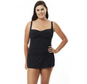 Twist Skirted Swimsuit