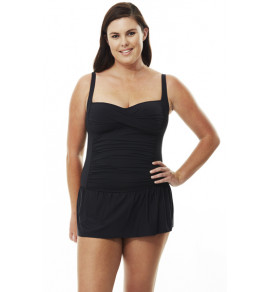 Twist Skirted Swimsuit