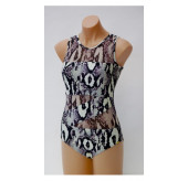 Serpentine Rage Cross Front Swimsuit