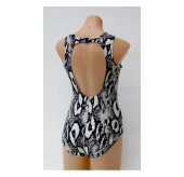 Serpentine Rage Cross Front Swimsuit