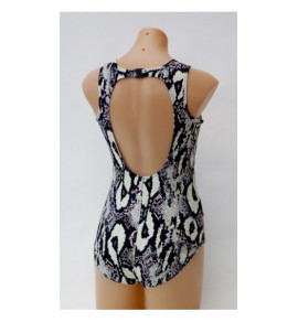 Serpentine Rage Cross Front Swimsuit