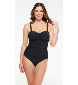 Ombre Bandeau Swimsuit