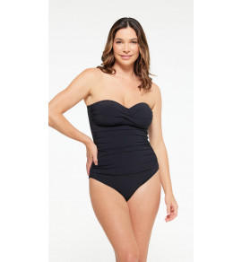 Ombre Bandeau Swimsuit