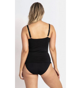 DDE Black Tankini