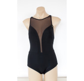 Malibu Plunge High Neck Swimsuit