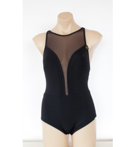 Malibu Plunge High Neck Swimsuit