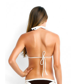 Block Party Bikini Slide Tri -Blk