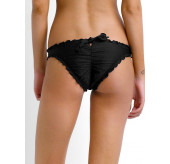 Shimmer Mini Bikini Hipster- Black