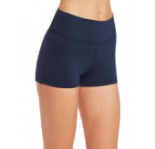 Roll Top Bikini Boyleg -Navy 