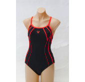 Taped Scuba Tri Back Swimsuit