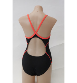 Taped Scuba Tri Back Swimsuit