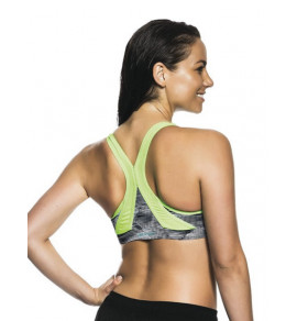 Cross Trainer T Back  Top- Green 