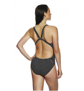 Stripe Leaderback Swimsuit
